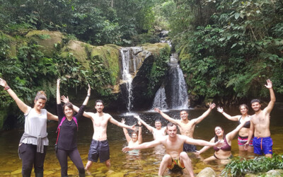 water fall Manu jungle Tours